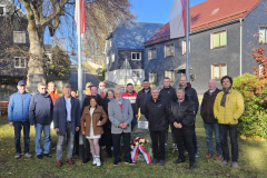 Gruppenfoto am Oberhaider Platz